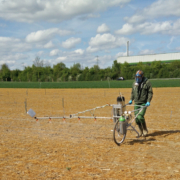 An adapted test design for earthworm field studies was developed combining a NOEC and ECx approach and a pilot field study was performed.