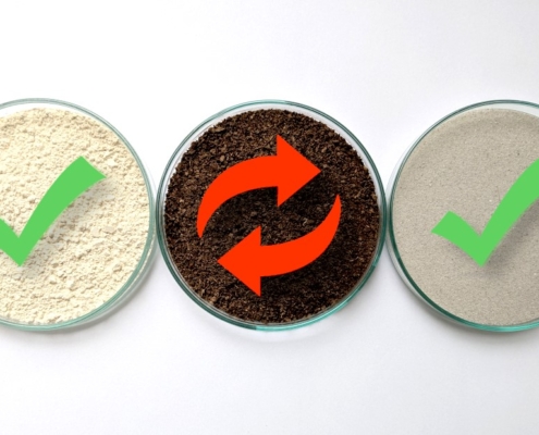 Replacement of peat in artificial soils and sediments