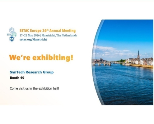Meet ECT and the SynTech Research Group at the SETAC Europe 36th Annual Meeting
