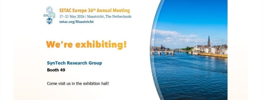 Meet ECT and the SynTech Research Group at the SETAC Europe 36th Annual Meeting